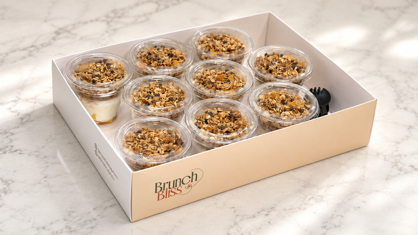 Fruit & Granola Yogurt Parfaits